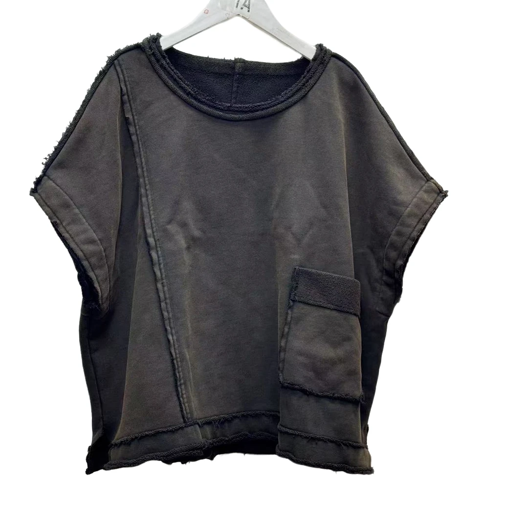 依佳#8231春款时尚百搭复古宽松气质毛衣   (衣长50胸围130左右)