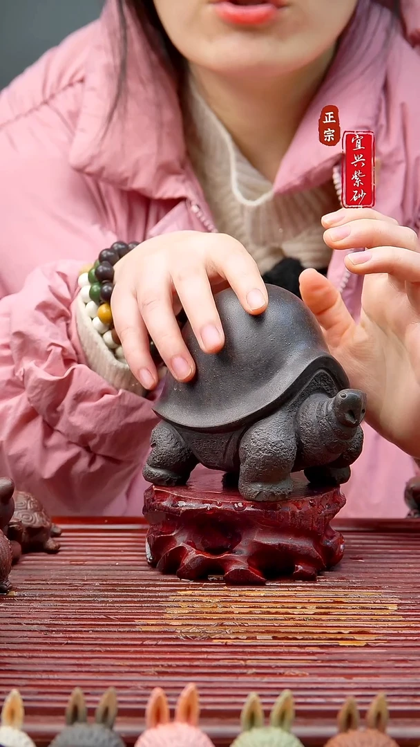 紫砂茶宠宜兴紫砂茶宠摆件