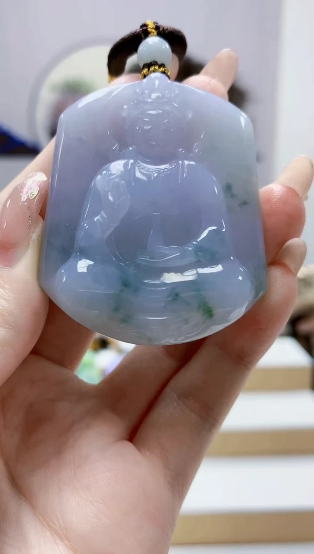 未镶嵌定制翡翠4688jw-毛货挂件100
