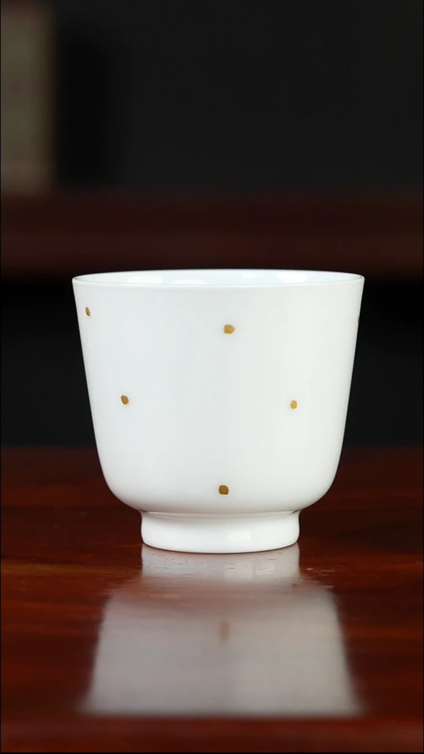 祖传窑  真柴窑传承400年点金单杯