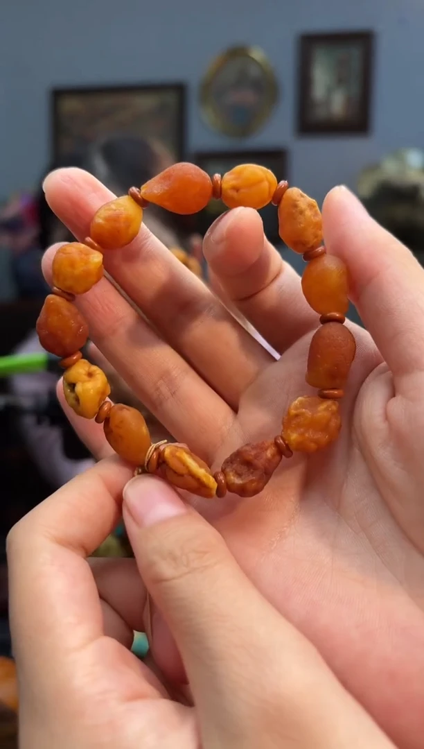手串琥珀未镶嵌手串