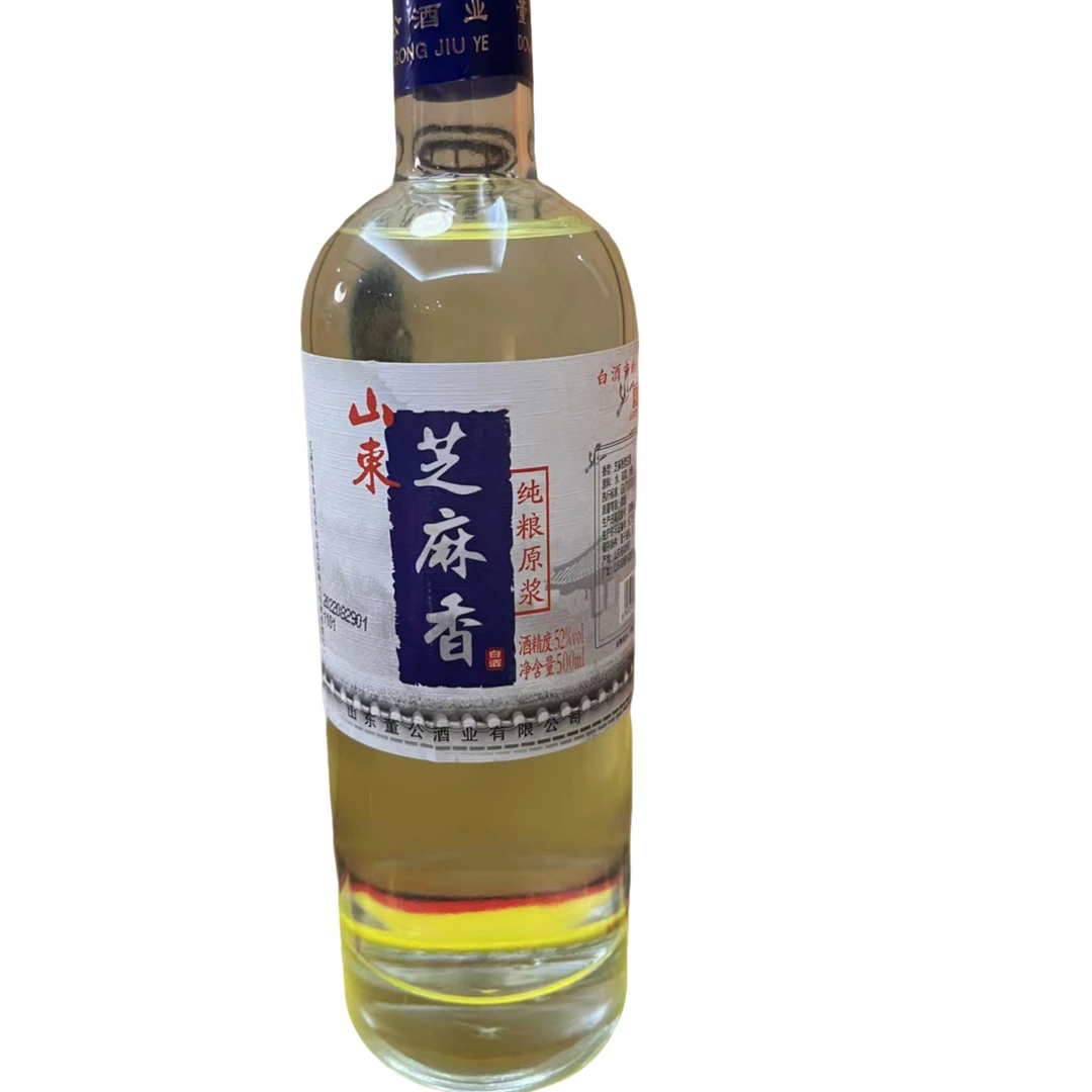 董公纯粮原浆董公酒芝麻香型纯粮白酒52度500ml52度500ml