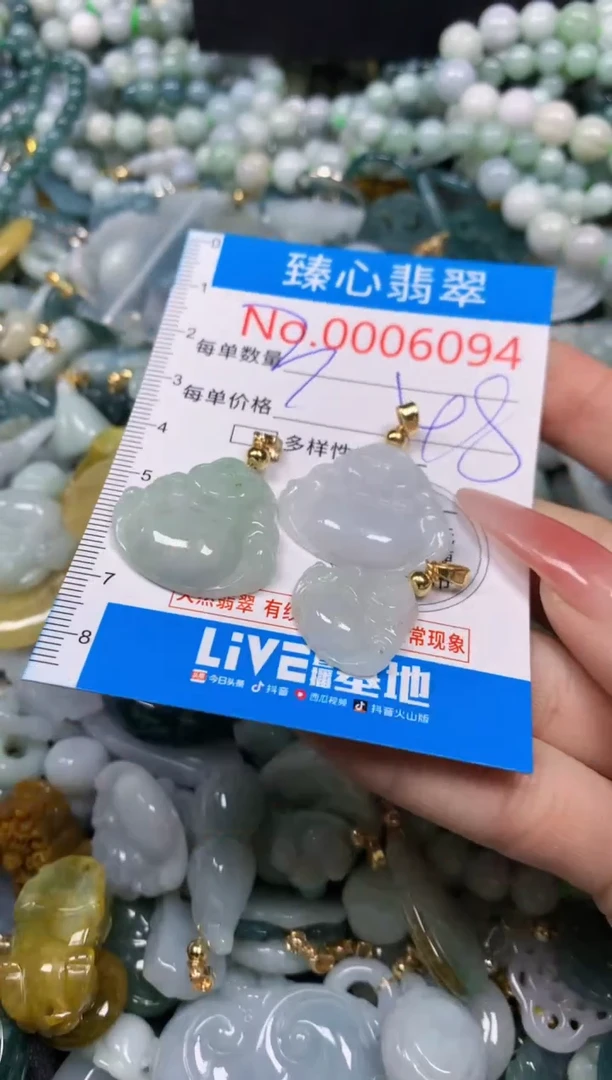 【闪购商品】翡翠颈饰未镶嵌含绳0006094