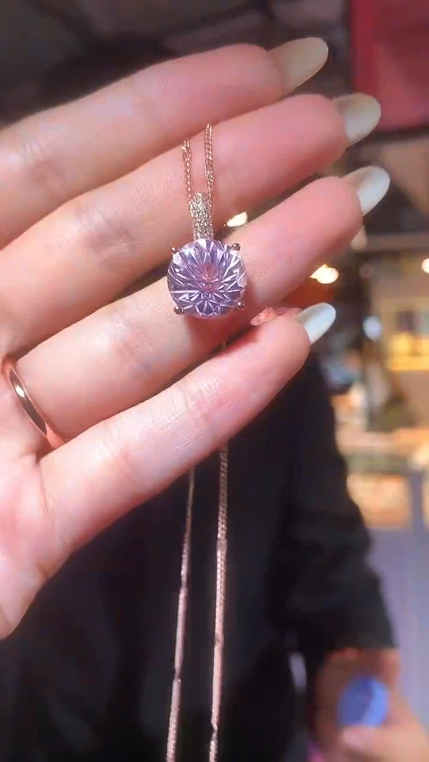 颈饰银S925镶嵌水晶【宝石世家严选】