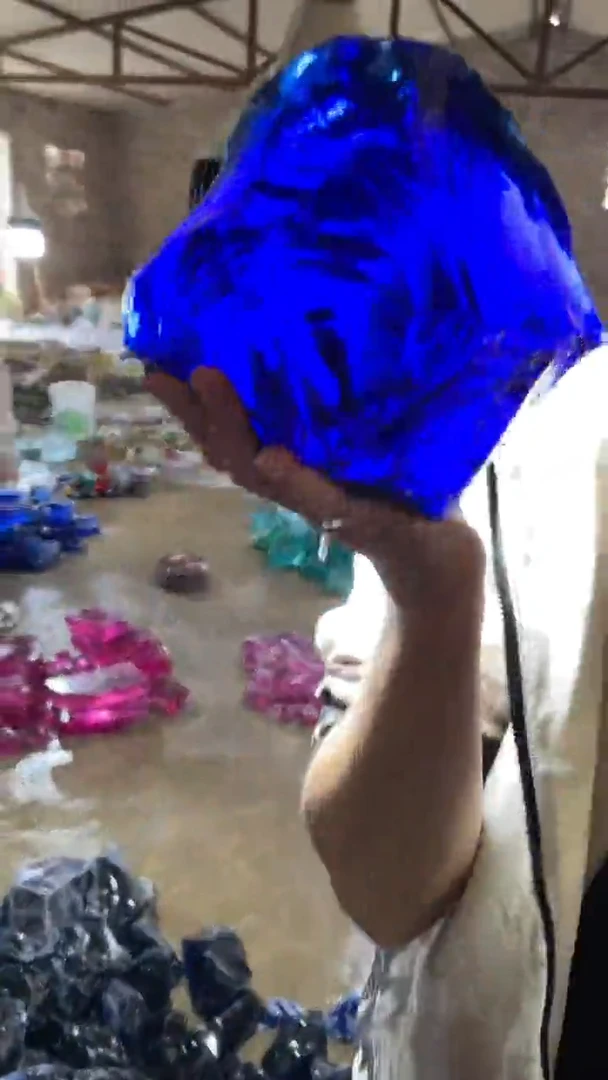 新疆托帕石原石摆件