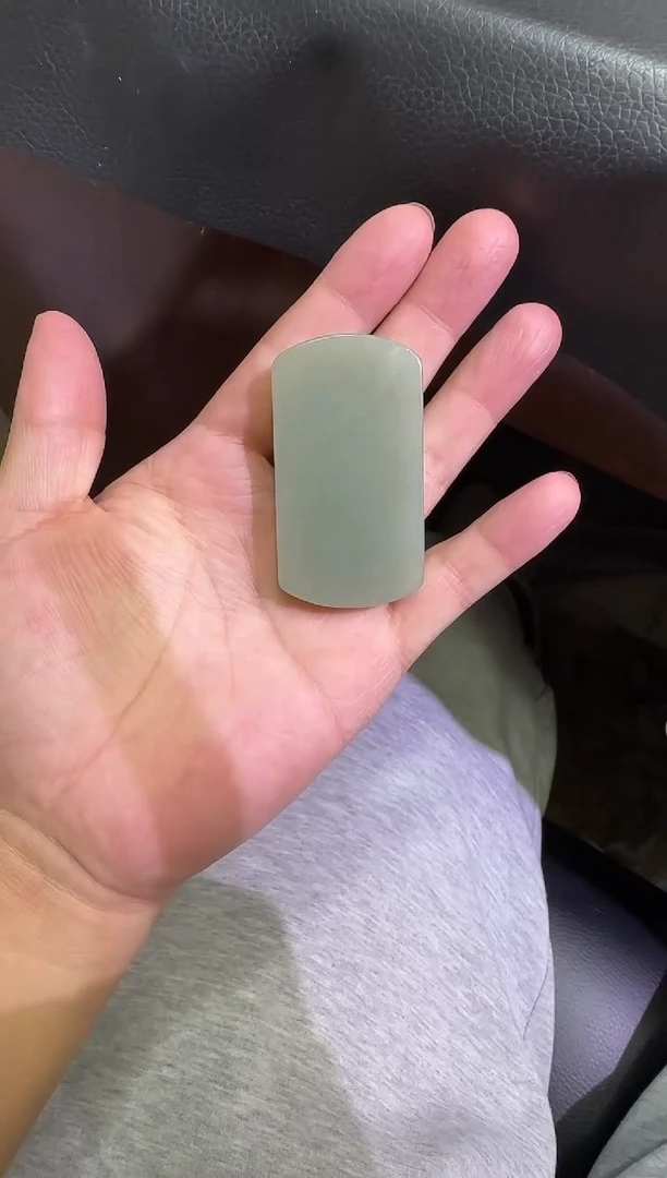 和田玉未镶嵌吊坠(不含链)且末蓝牌子挂件（产地直发）