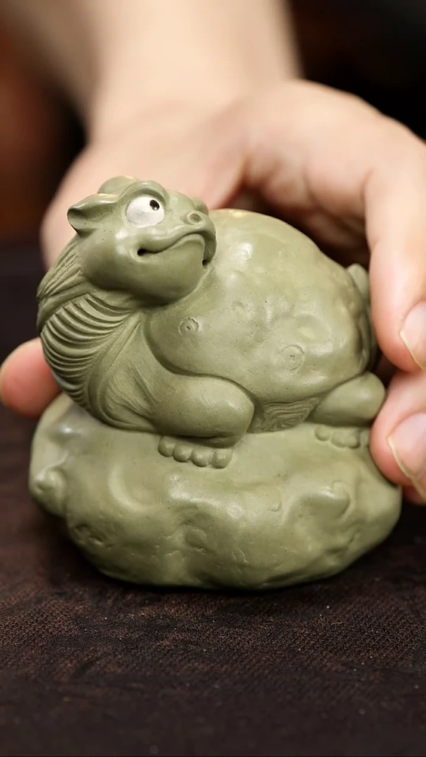 紫砂茶宠紫砂 龙龟