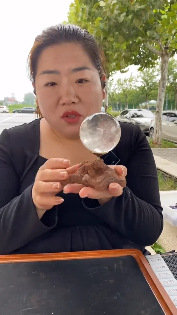 未镶嵌珠宝半成品水晶F****g白水晶球D175