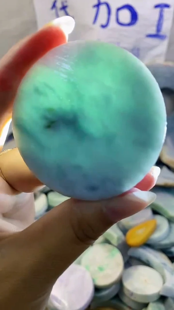 裸石翡翠纯天然翡翠A货124