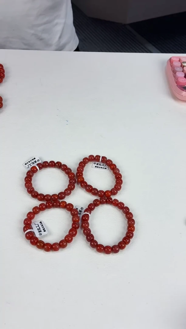 未镶嵌瓦西老型手串10+南红玛瑙（多样式发其一）