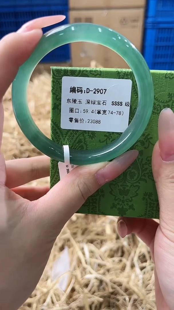 未镶嵌手镯石英质玉D-2907