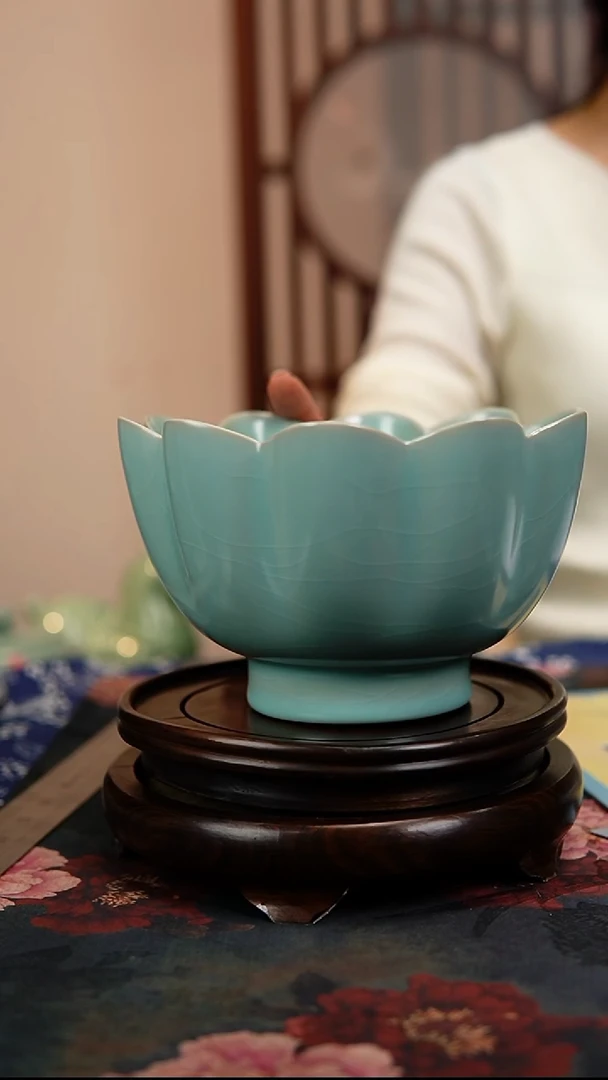 瓷片原产地原矿釉汝瓷