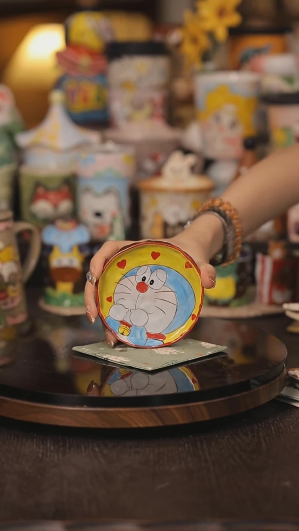 景德镇釉下彩绘设计师款式陶瓷