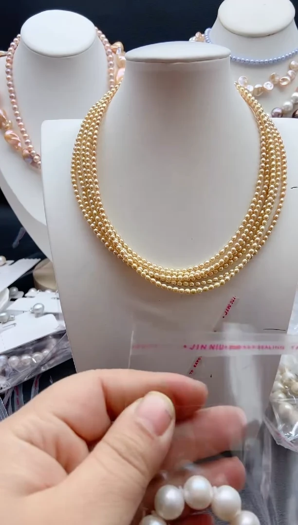 【闪购商品】淡水珍珠颈饰未镶嵌1