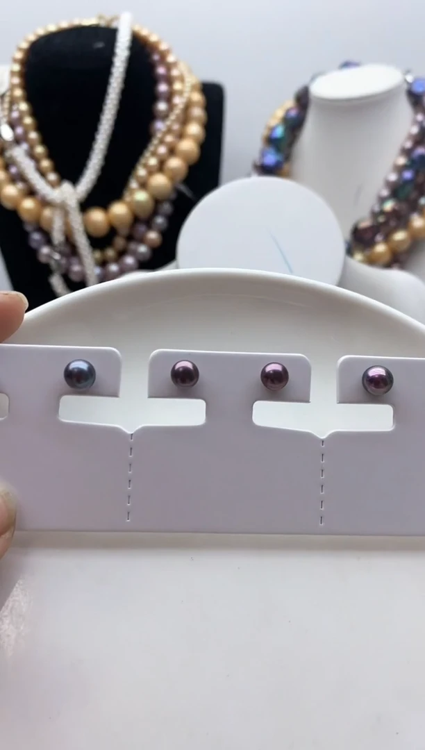 【闪购商品】淡水珍珠颈饰钛钢20