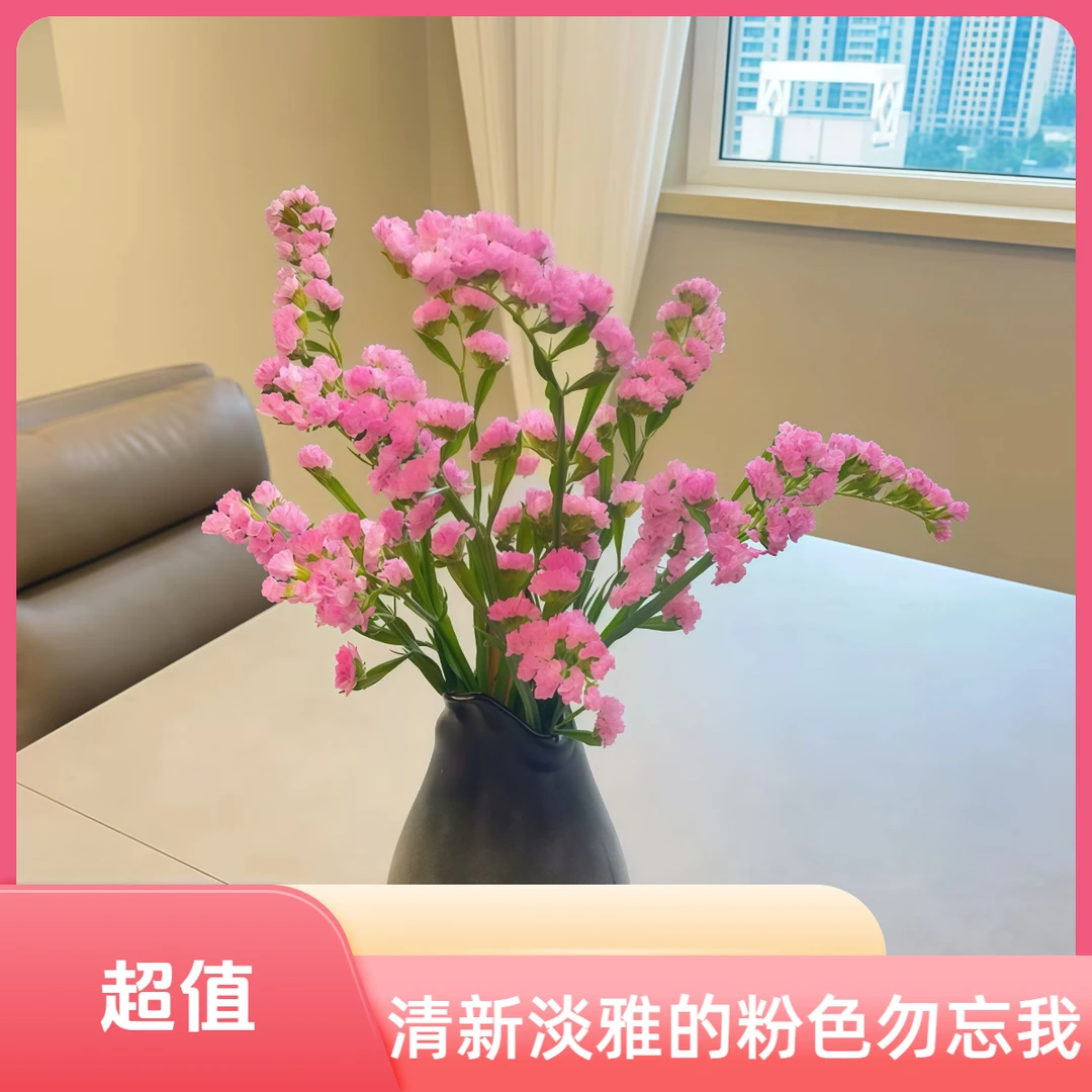 【粉色勿忘我3-4支左右】2单包邮今天下单明天到次日达