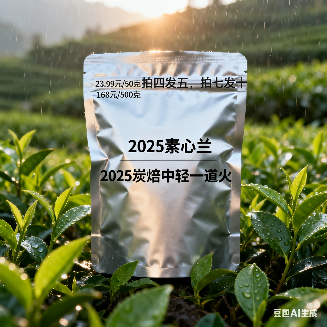 (半岩)2025素心兰50克装(2025炭焙中轻一道火)武夷岩茶