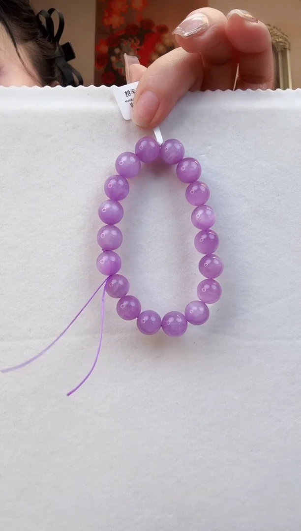 【闪购商品】锂辉石手串未镶嵌手串11-12mm