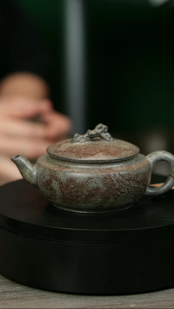 茶壶紫砂胜****售H1646周卓琴松针太湖石