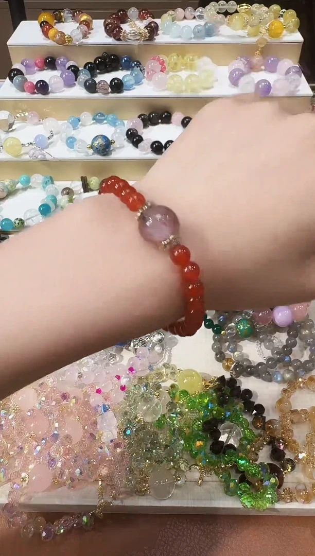 未镶嵌手串水晶111