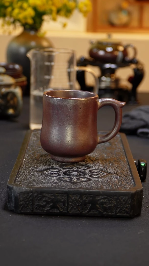 茶壶紫砂纯自然柴烧