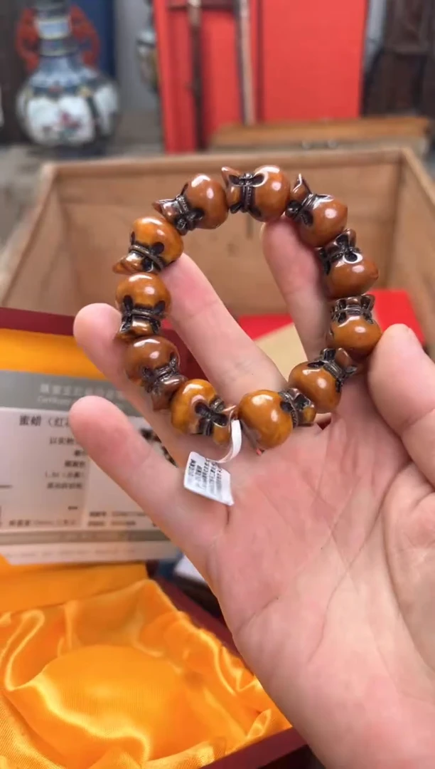 未镶嵌蜜蜡裸石---------------