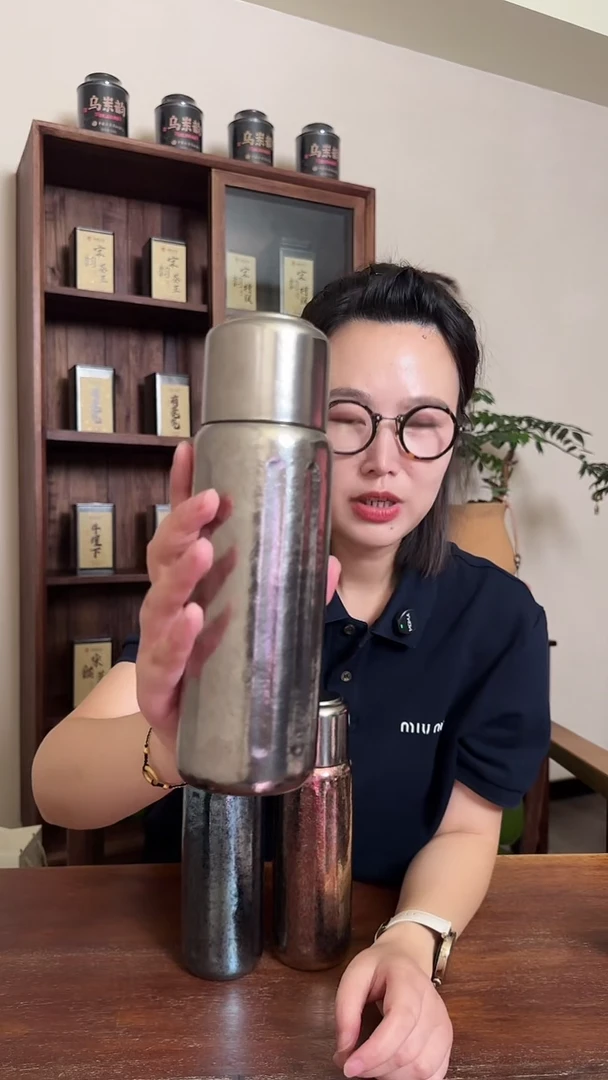 500毫升纯钛银色