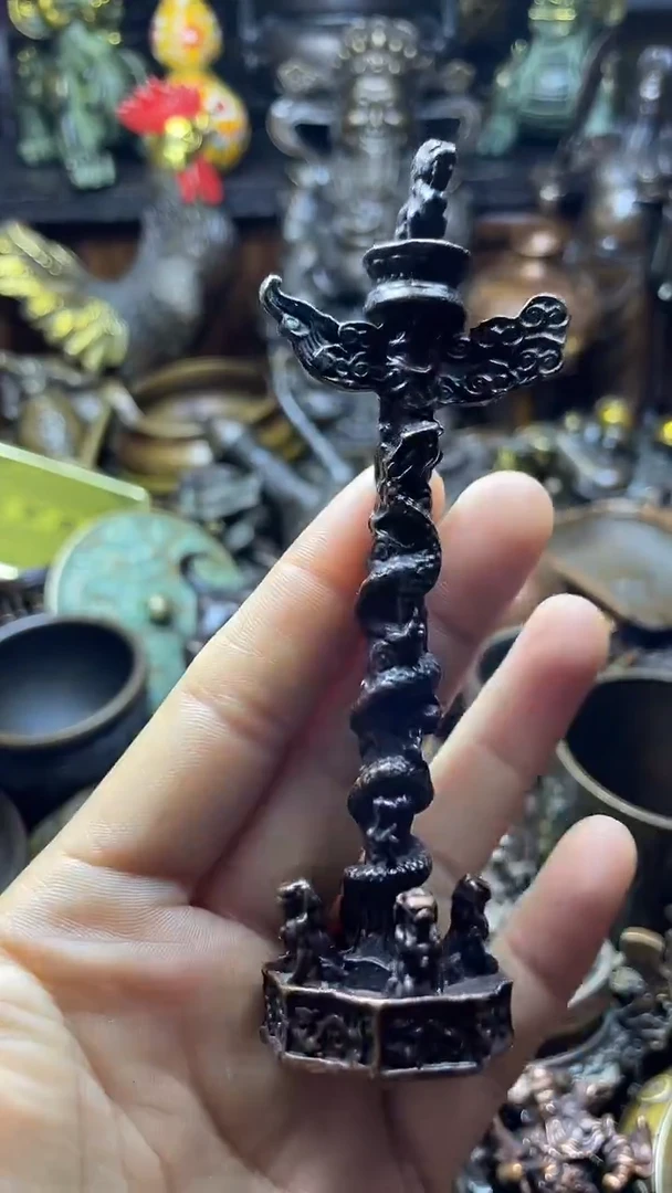 闪购链接，点击下单，有运费险，铜摆件