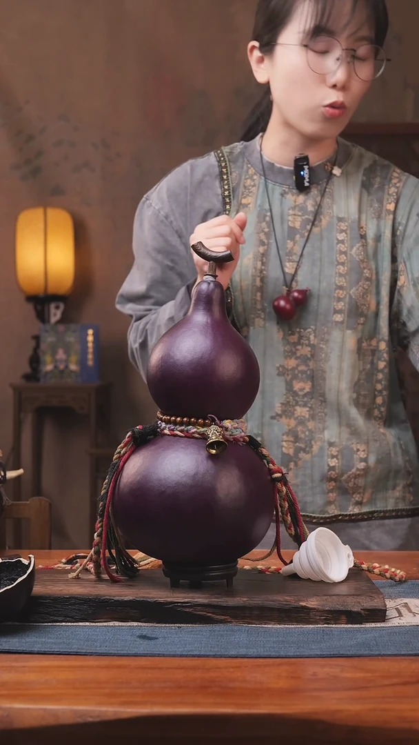 932号精品大漆葫芦防腐防渗装水茶酒