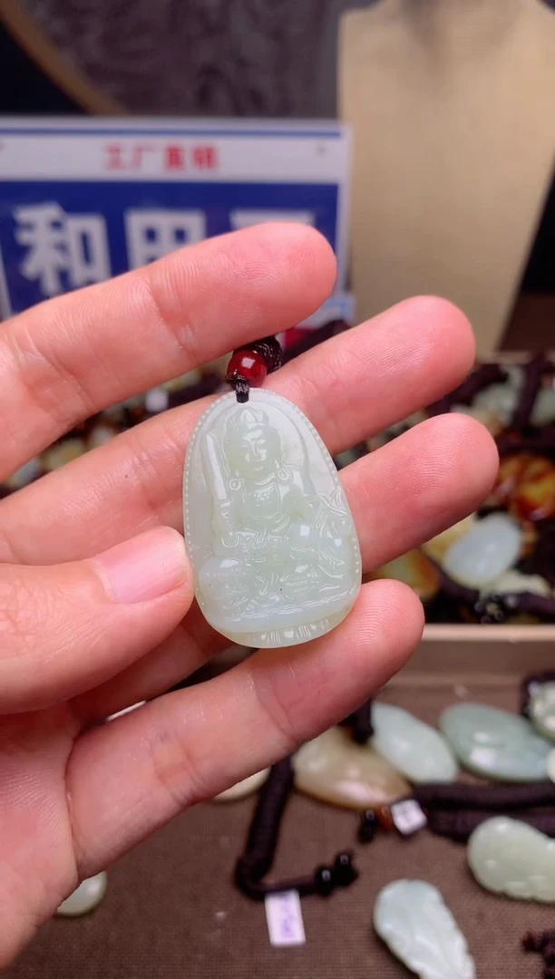 【闪购商品】和田玉颈饰未镶嵌1