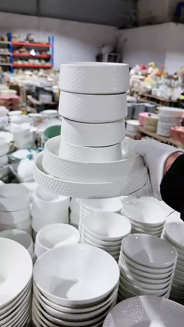 【闪购商品】瓷片高尔6件套微瑕 凑满20元包邮