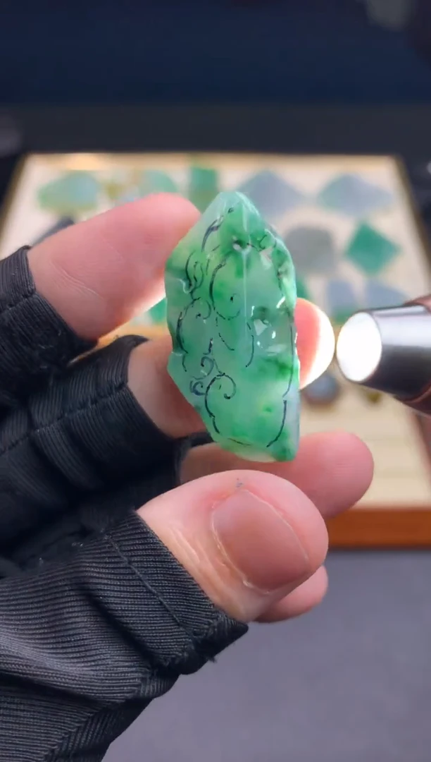 定制翡翠未镶嵌 天然翡翠裸石（含工费）