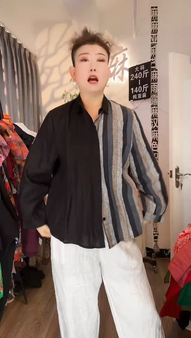 亚麻大码女装系列。