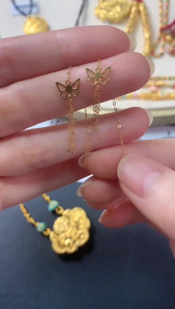 18K金耳饰D178|315