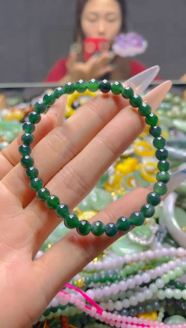 颈饰未镶嵌翡翠5MM