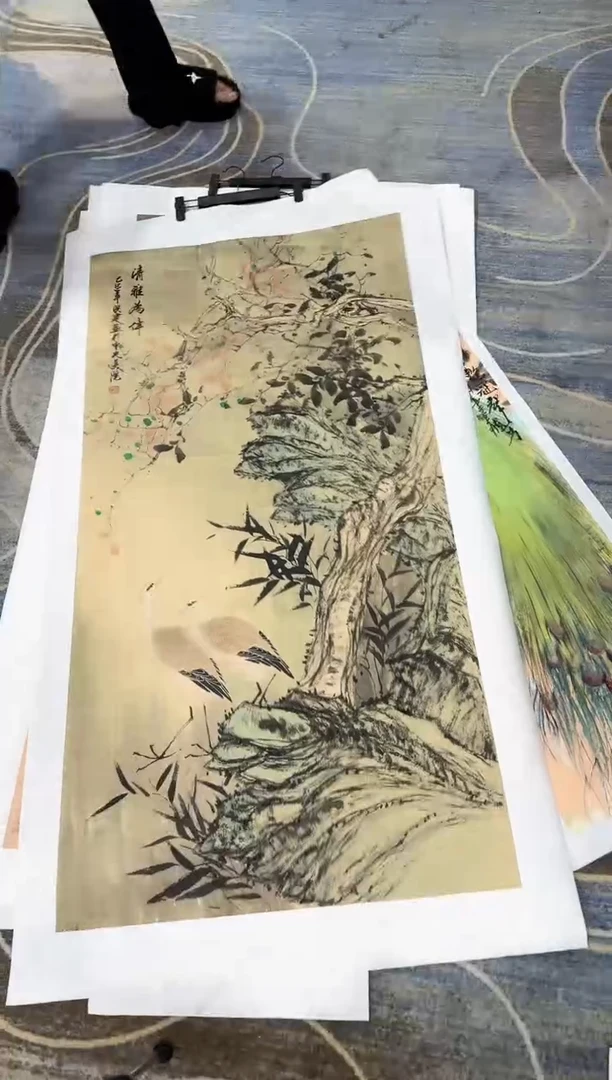 国画超级美女国画作品福利