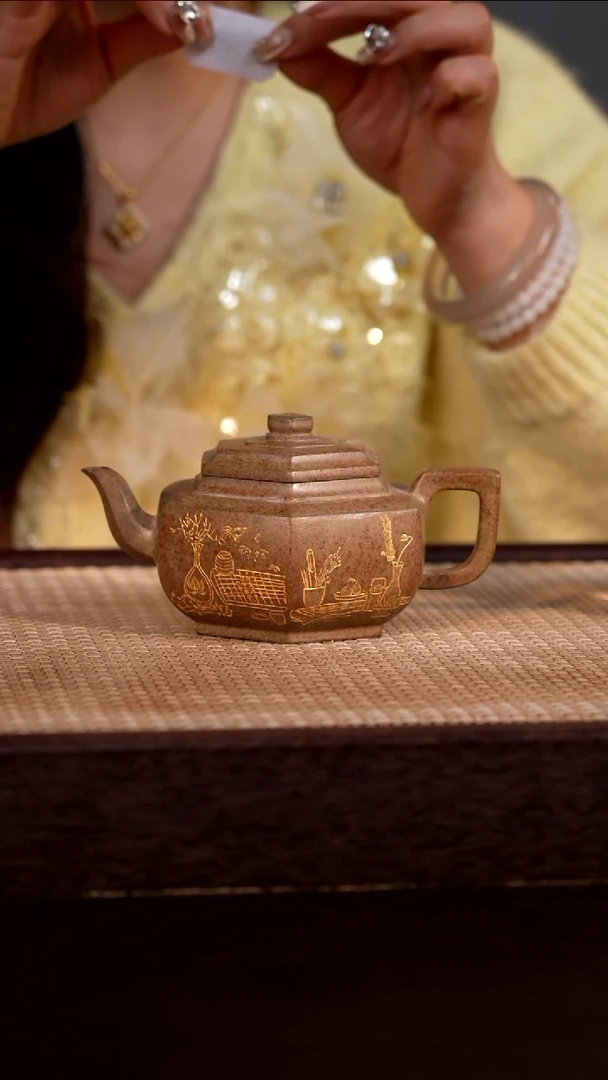 茶壶紫砂传承经典 好工好料