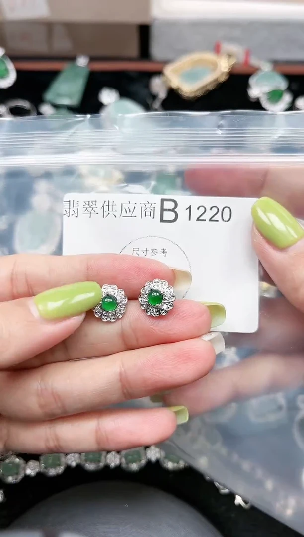 【闪购商品】翡翠颈饰未镶嵌赠皮绳1220