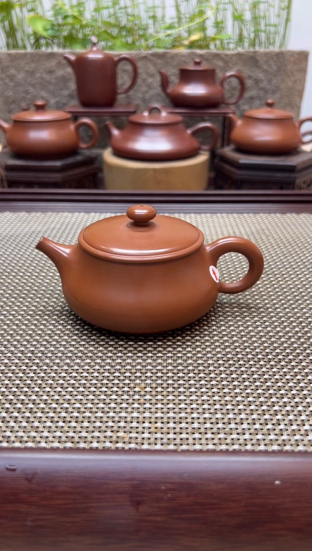 【闪购商品】朱泥茶壶微瑕 原矿全手工 A556