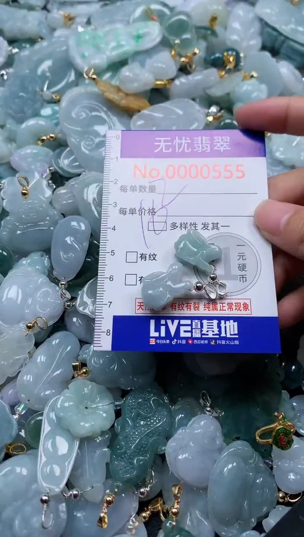 颈饰未镶嵌翡翠555