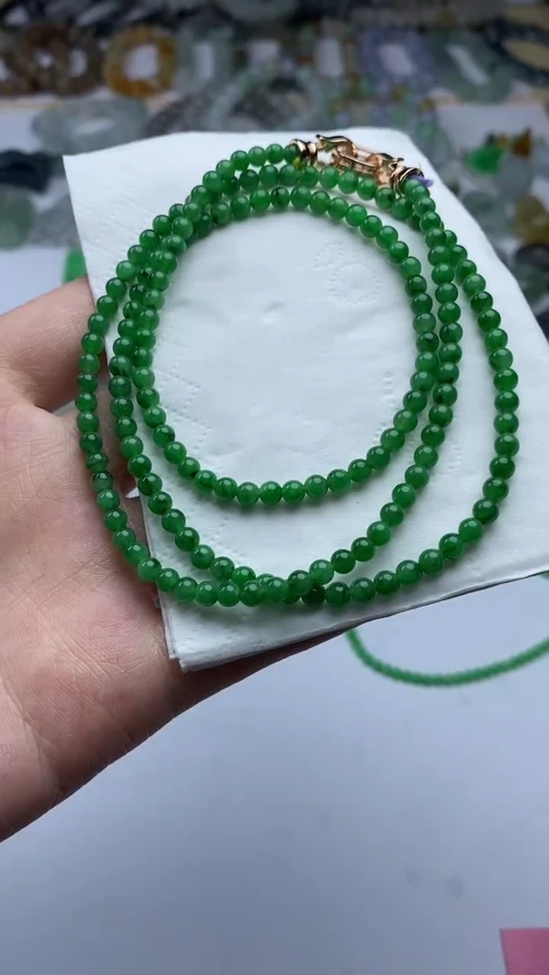翡翠未镶嵌颈饰大****3翡翠