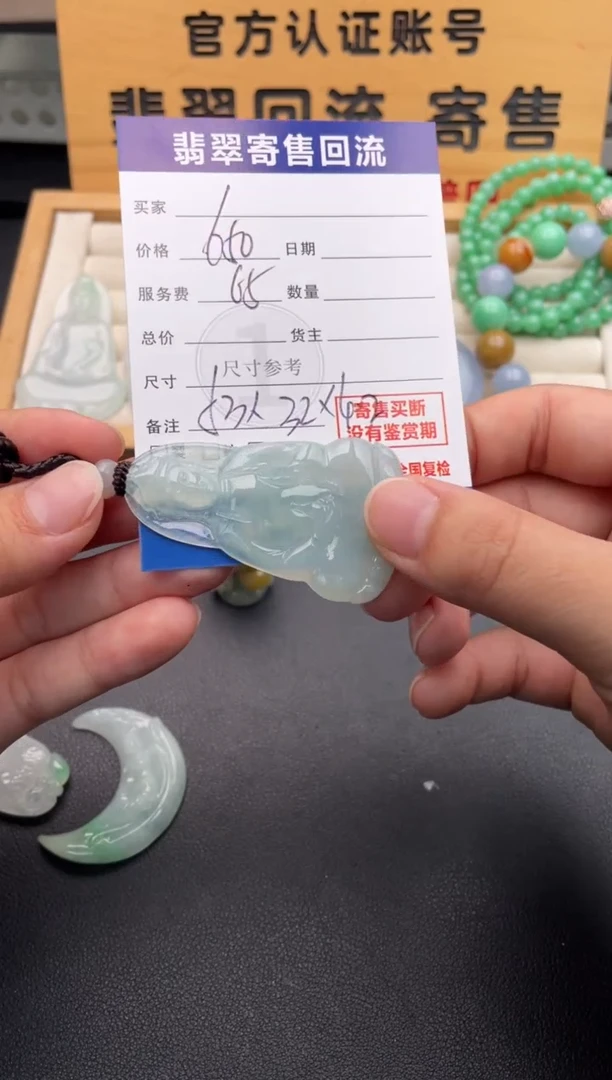 颈饰未镶嵌翡翠10146610