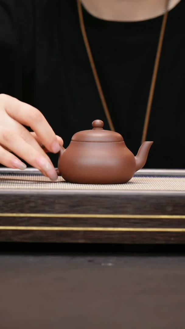 茶壶紫砂紫泥  宫灯  链接款