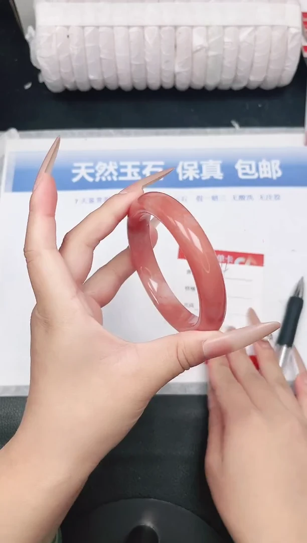 未镶嵌手镯石英质玉14-60
