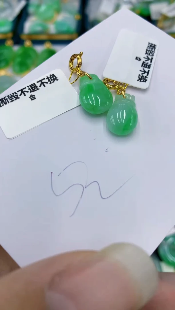 翡翠未镶嵌颈饰1111111111多样性发其一