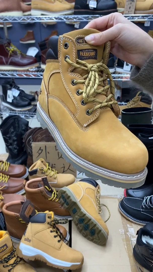 牛皮41码，牛头1 皮鞋码，工装靴 个别鞋面有胶印 默认瑕疵介意勿拍