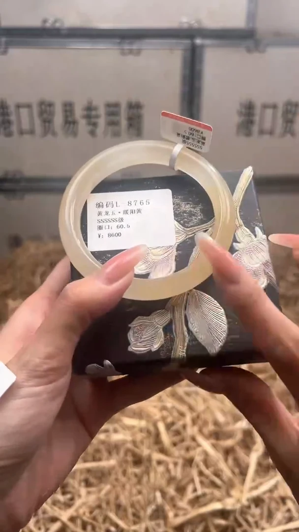 未镶嵌手镯石英质玉H8765