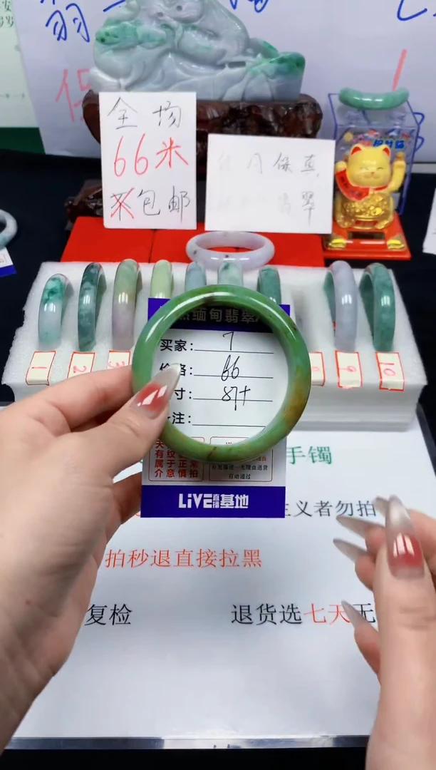 未镶嵌手镯翡翠7