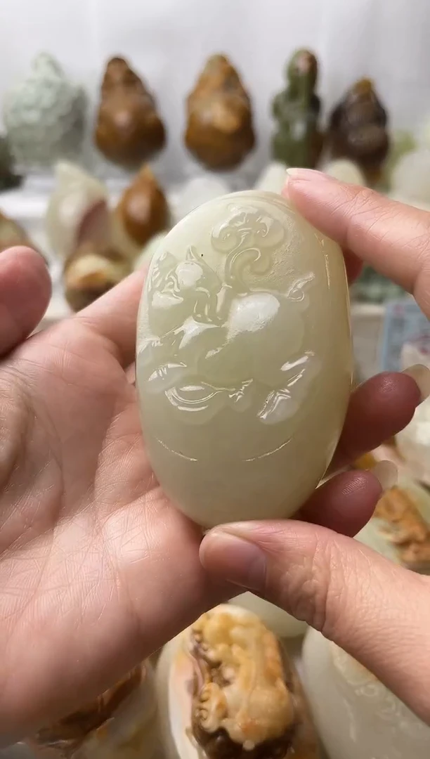 石材古青石棉纹正常不退换猪