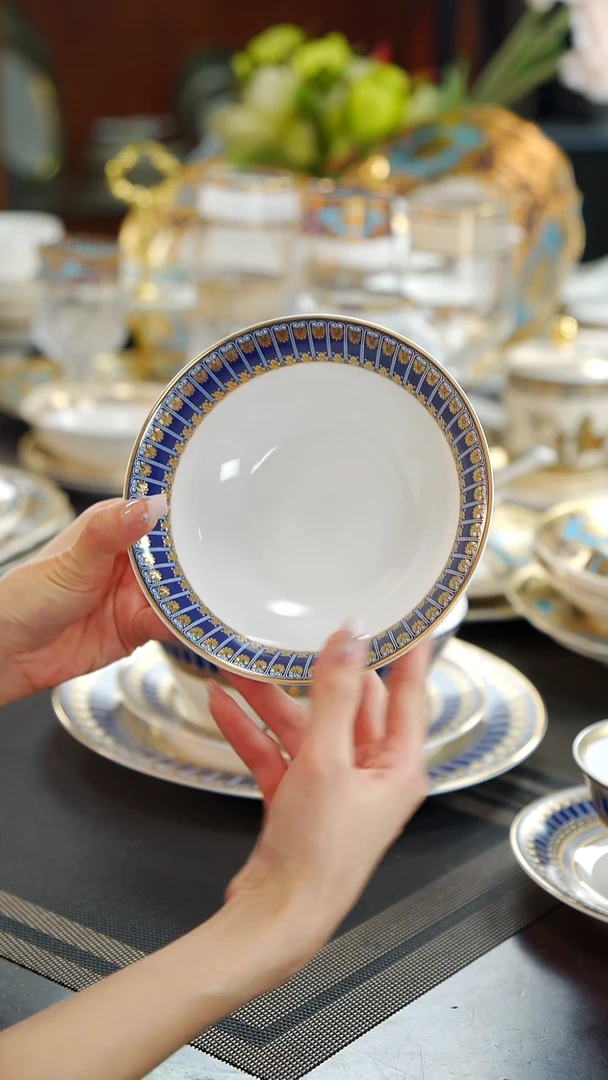 瓷片6英寸水果碗 1个